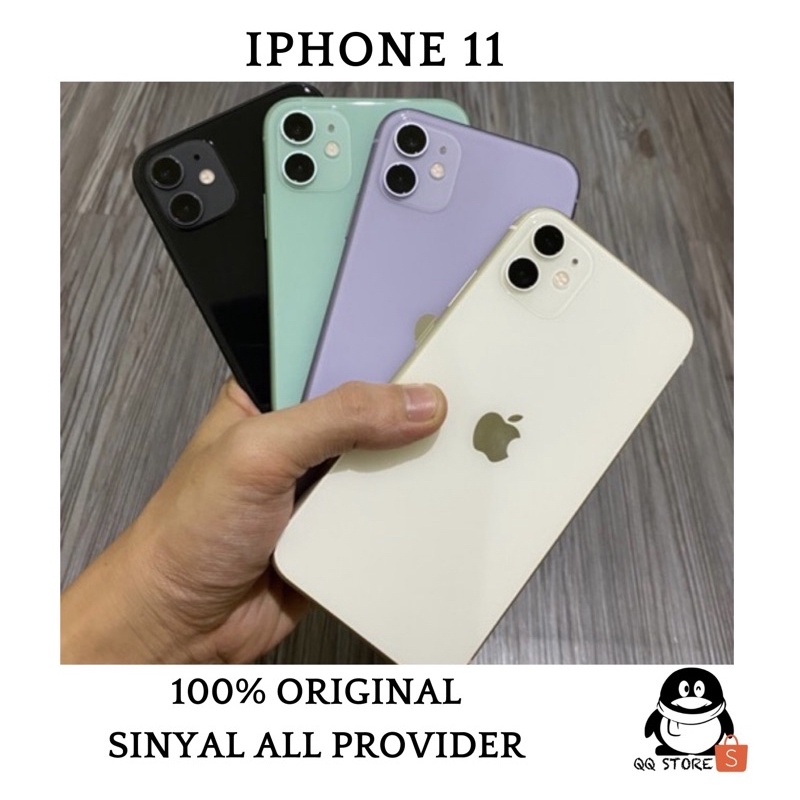 iPhone 11 256GB/128GB/64GB  Original 100% | Second Mulus Normal Fullset