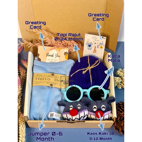 Hampers Kado Lahiran Bayi Newborn Gift Hemat