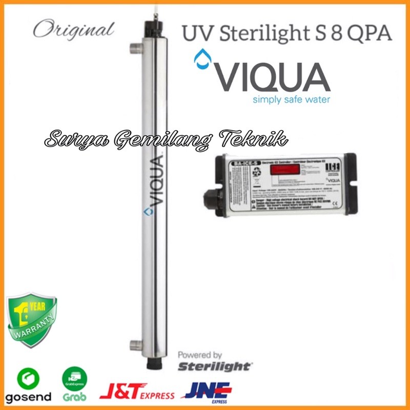 UV STERILIGHT / VIQUA S 8 QPA Lampu Uv Sterilight 8 GPM