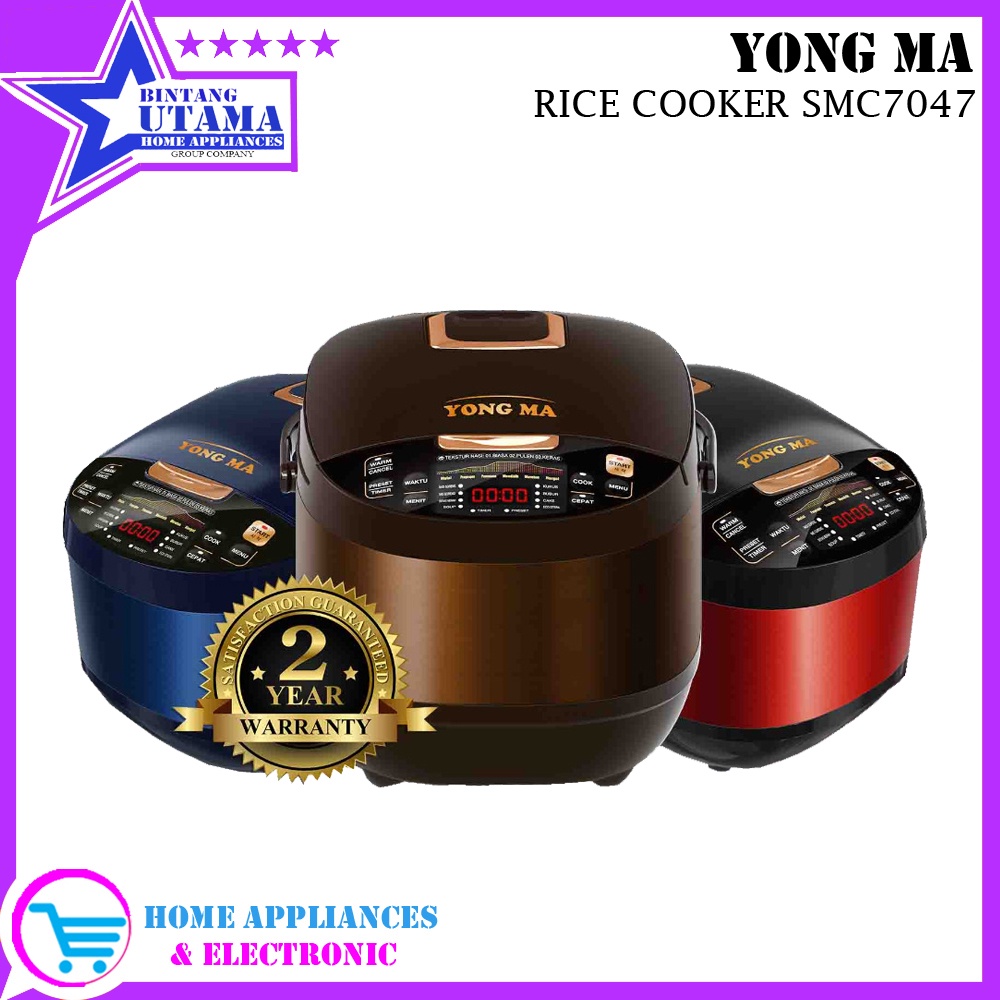 Rice Cooker YongMa / Magic Com Yong Ma SMC 8027 / SMC8027 / SMC 2117 / SMC2117 / SMC7047 / SMC 7047