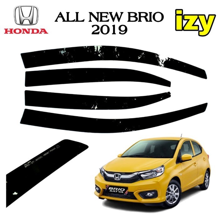 TALANG AIR MOBIL ALL NEW BRIO 2018 MODEL SLIM AKRILIK HITAM