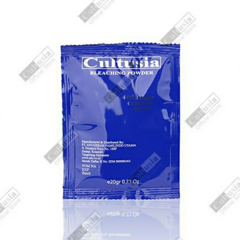 CULTUSIA Bleaching Powder Sachet 20gr