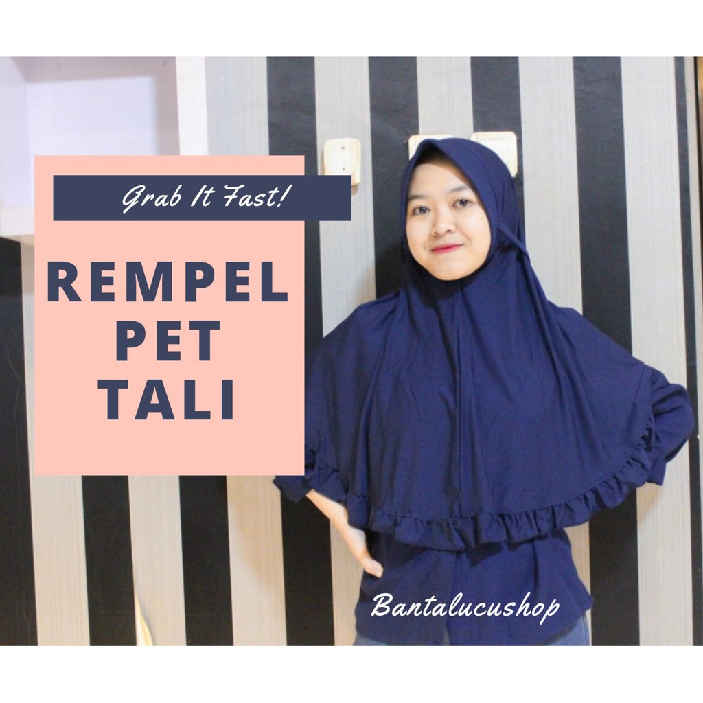 HIJAB REMPEL PET TALI