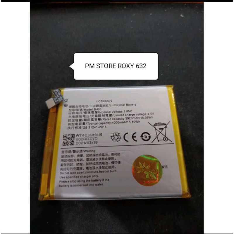 BATERAI VIVO V15 PRO / BATRE VIVO V15 PRO / B-G0 ORI