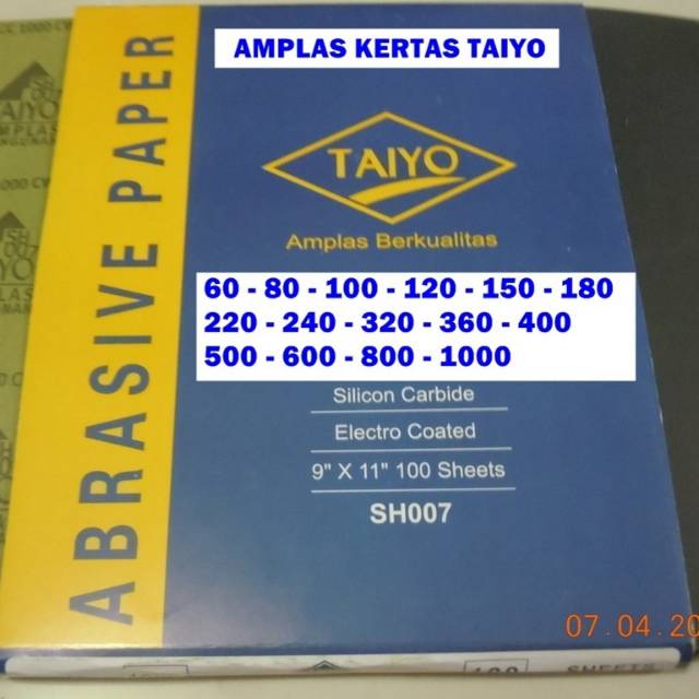 Amplas Kertas PERLEMBAR/ Amplas kertas PERBIJI/AMPLAS KERTAS PERLEMBAR / AMPLAS GOSOK/AMPLAS GOSOK ANTI AIR/AMPLAS WATERPROOF ANTI AIR/AMPLAS KAYU BAMBU TEMBOK BESI/AMPLAS LEMBARAN PEBRBIJI/AMPLAS KERTAS