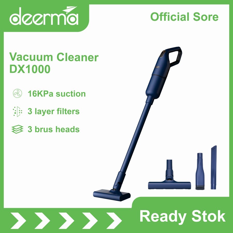 Deerma DX1000 Handheld Portable Vacuum Cleaner Penghisap Debu 16Kpa