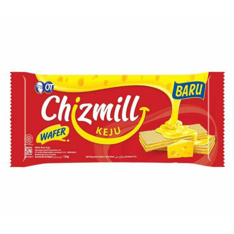 Chizmill Wafer Keju 130gr