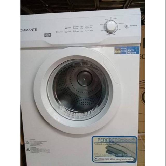 Mesin Pengering Dryer Laundry Diamante 10.5KG Konversi Gas Baru