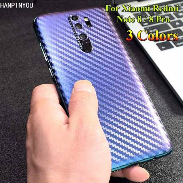 GARSKIN CARBON 3D XIAOMI REDMI NOTE 9 Pro/8 PRO/8A/7/7A/7 PRO/9C/9A - anti gores carbon 3d