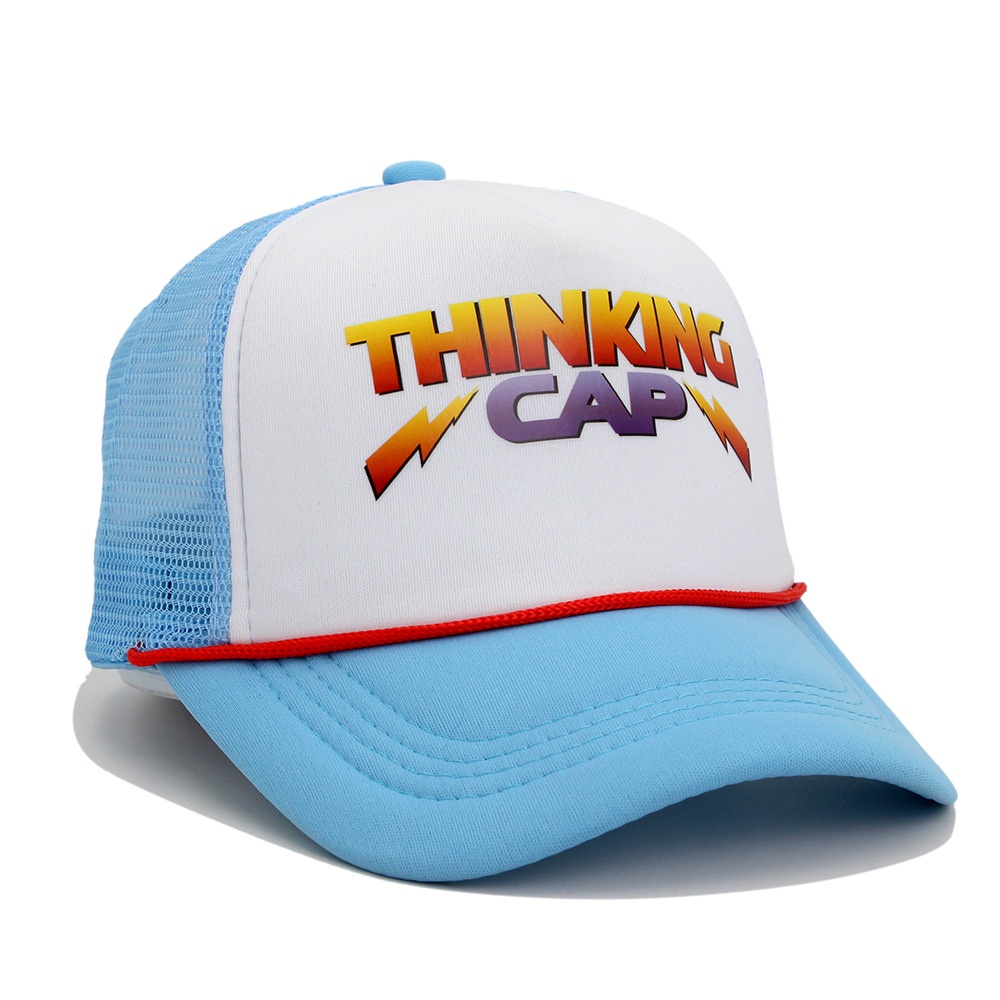 Topi baseball Desain Stranger Things 4 Bahan mesh Untuk Pria Dan Wanita