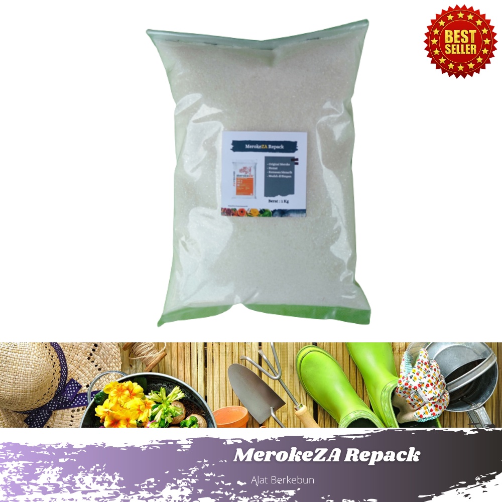 Pupuk ZA Urea Merk Meroke Repack 1 Kg