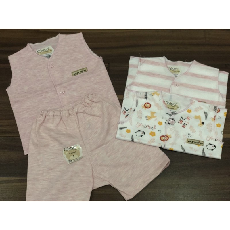 Chiyo baby stelan kutung NB - baju bayi