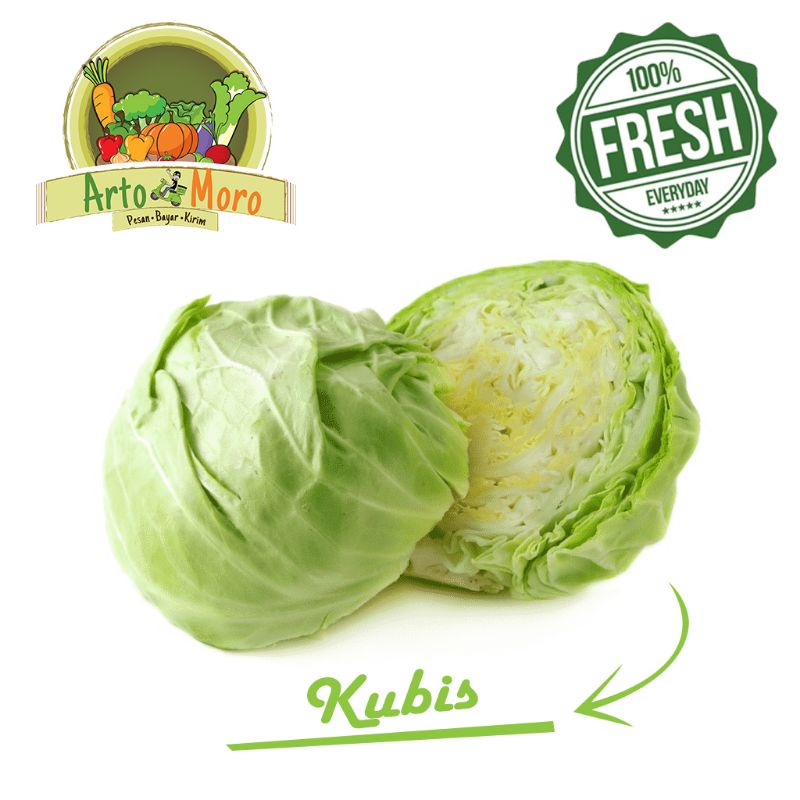 

KUBIS FRESH (Sayur Artomoro) 500 gram