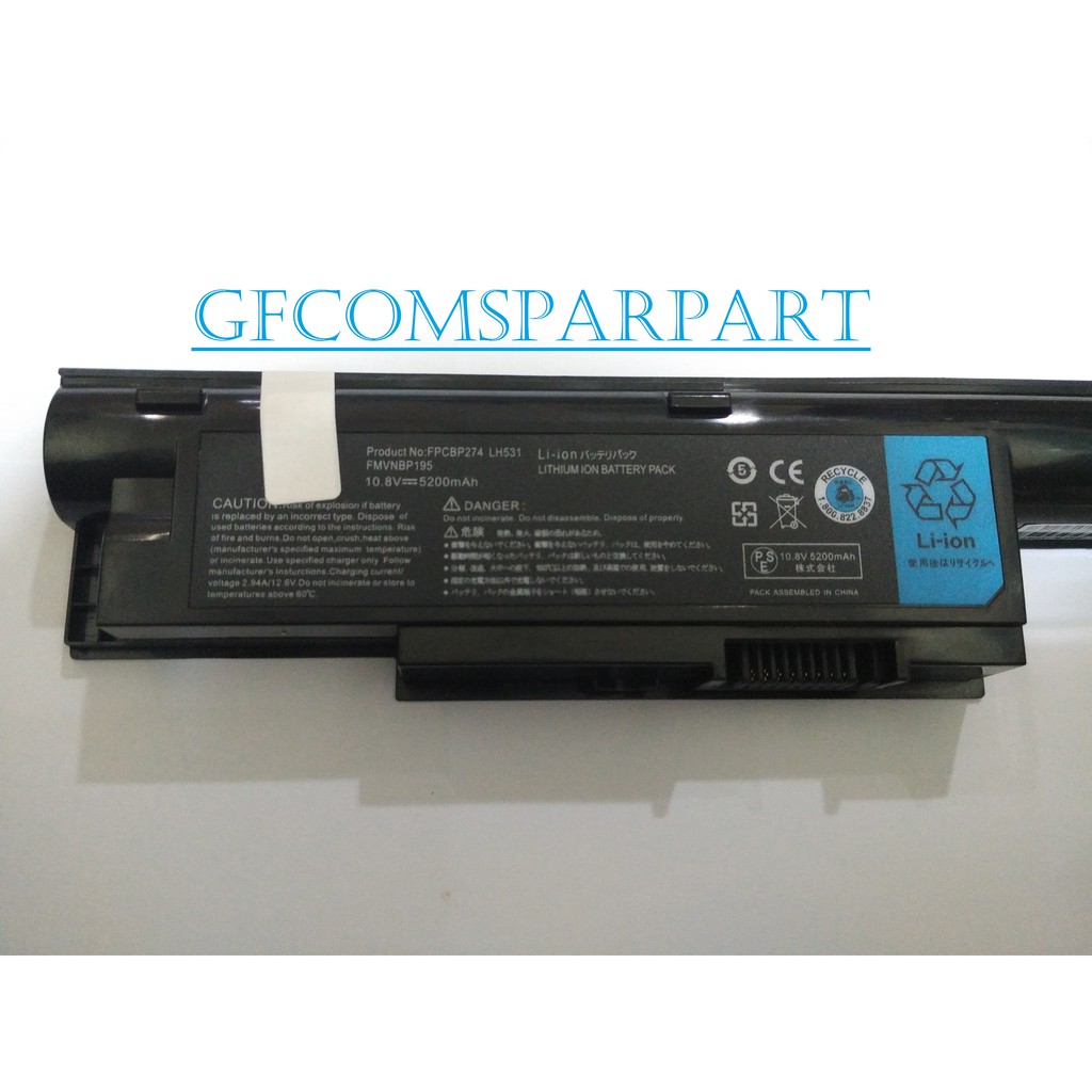 DI JUAL Baterai/BatreFujitsu LifeBook FPCBP274, FPCBP274AP, FMVNBP195, OEM