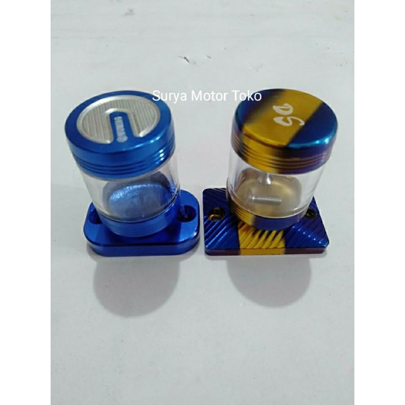 

Tutup Minyak Rem Stempel Transparan CNC