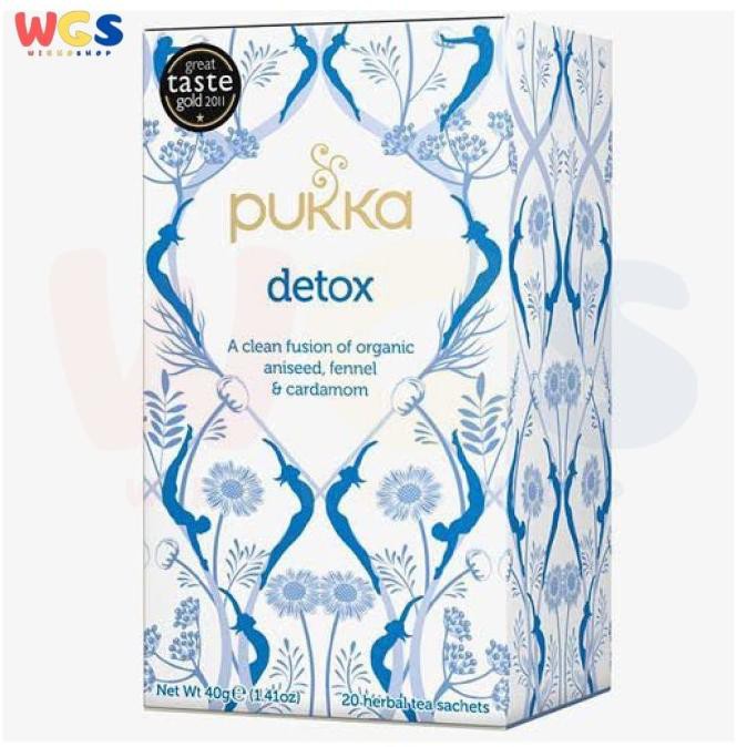 

Jual Pukka Detox A Clean Fusion Of Organic Aniseed 20 Sachet Tea Bags 40 Gr Teh