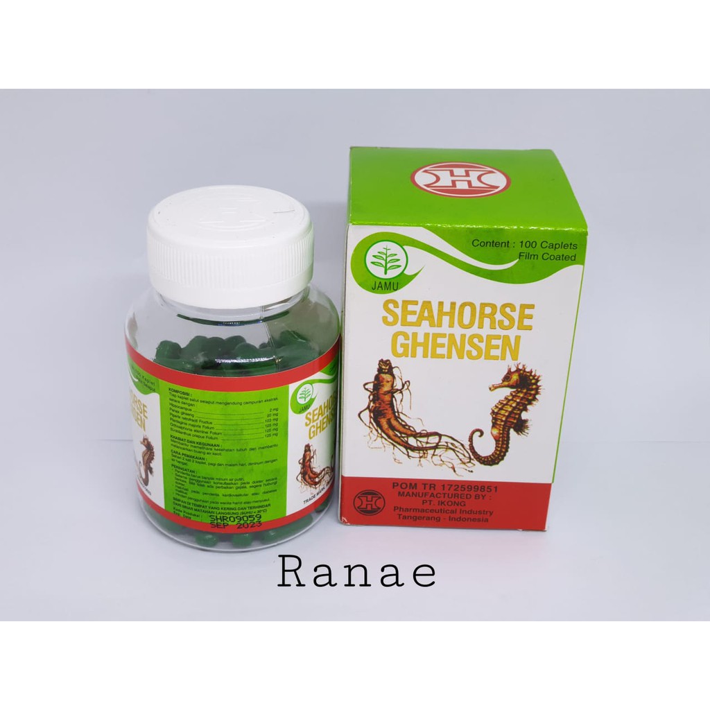 Obat sehat ginjal sea horse seahorse ghensen kidney