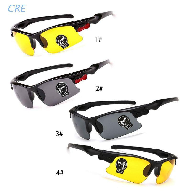 CRE  Car Anti Glare Driving Night-Vision Glasses Protective Gears Sunglasses Goggles