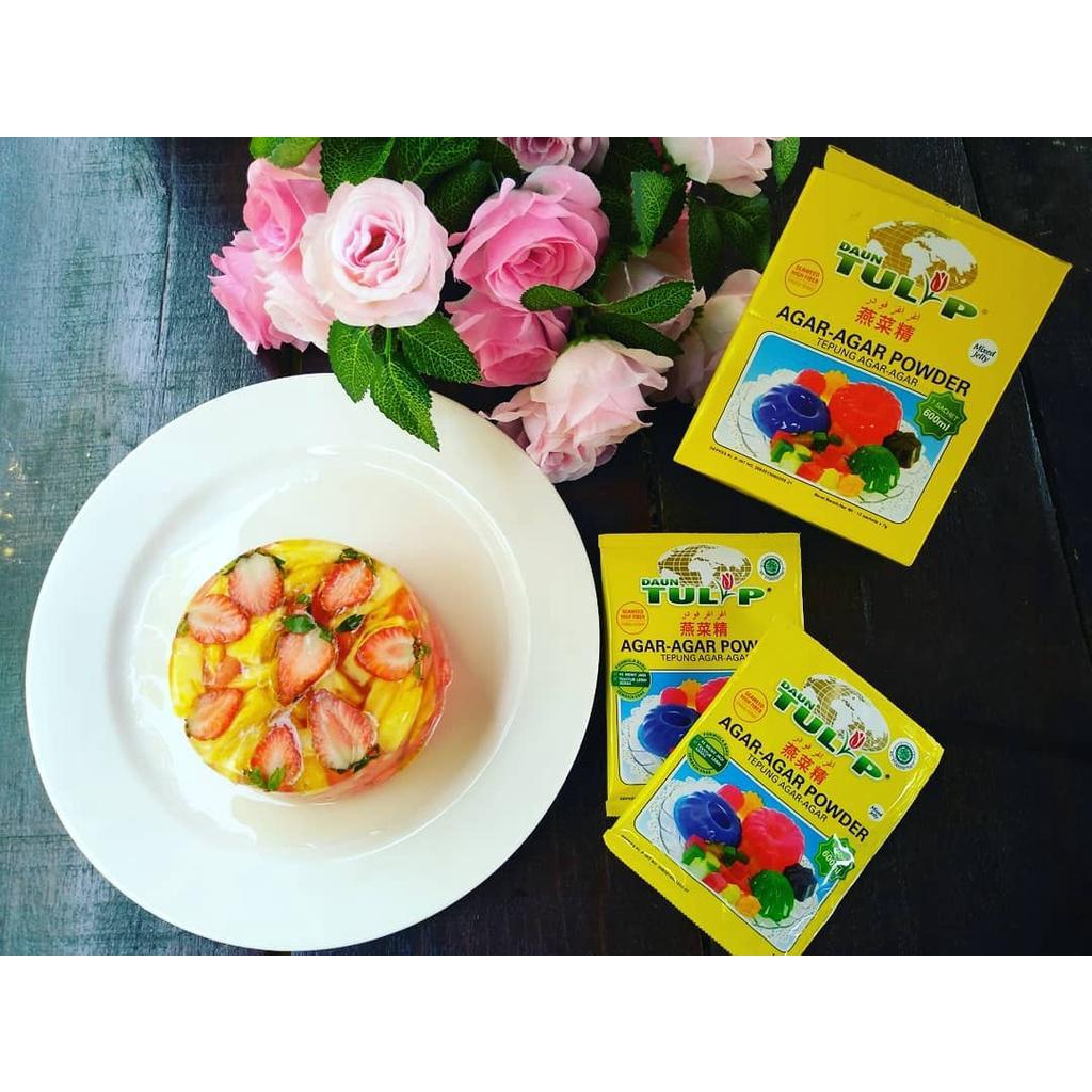 

Agaragar Mix Jelly Daun Tulip