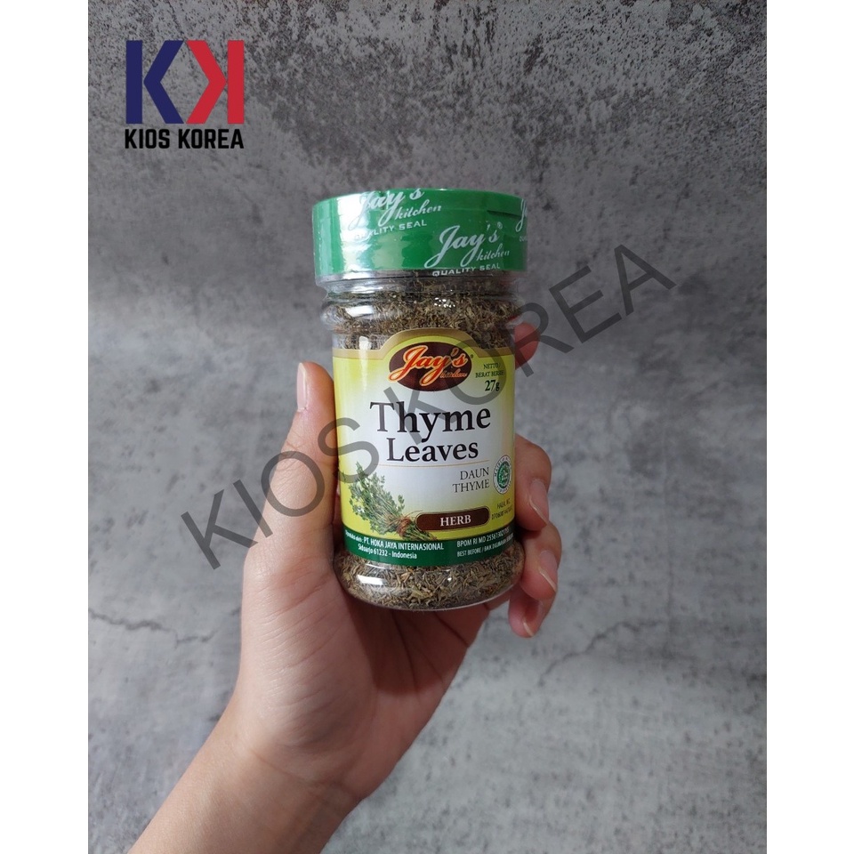 

Jay's Thyme Leaves 27gr - Daun Thyme Kering