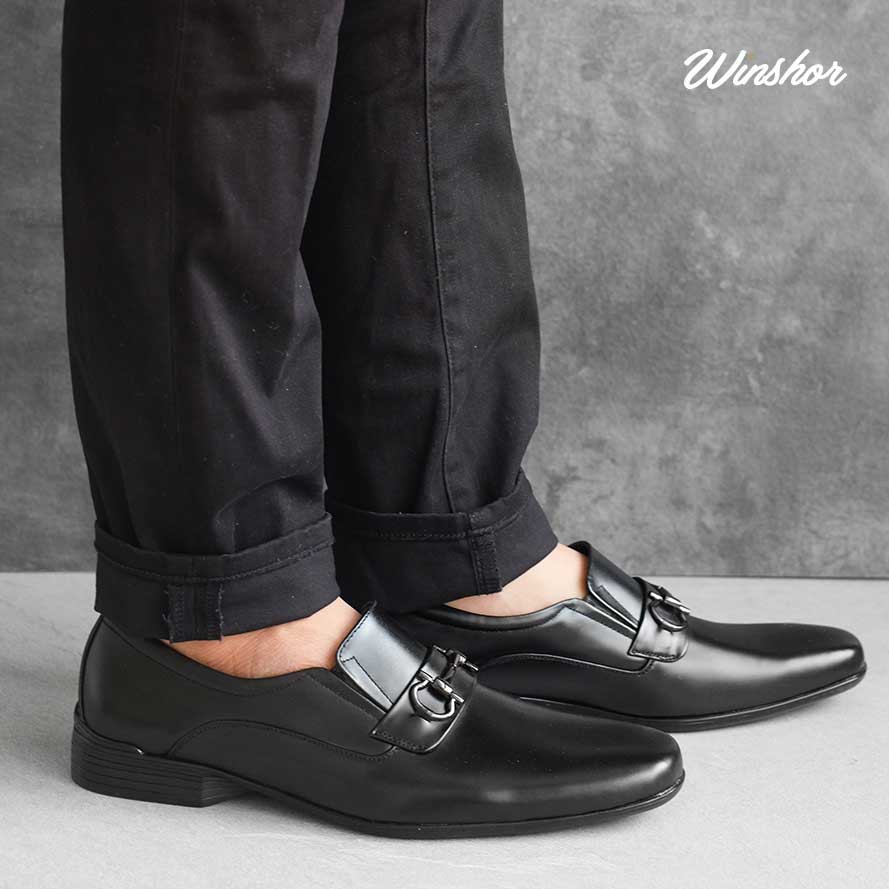 Winshor - 7814 - Pantofel Slip on - Salvador Black