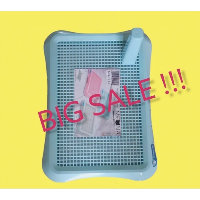 pet toilet tray anjing plus pee stand 34x47x5