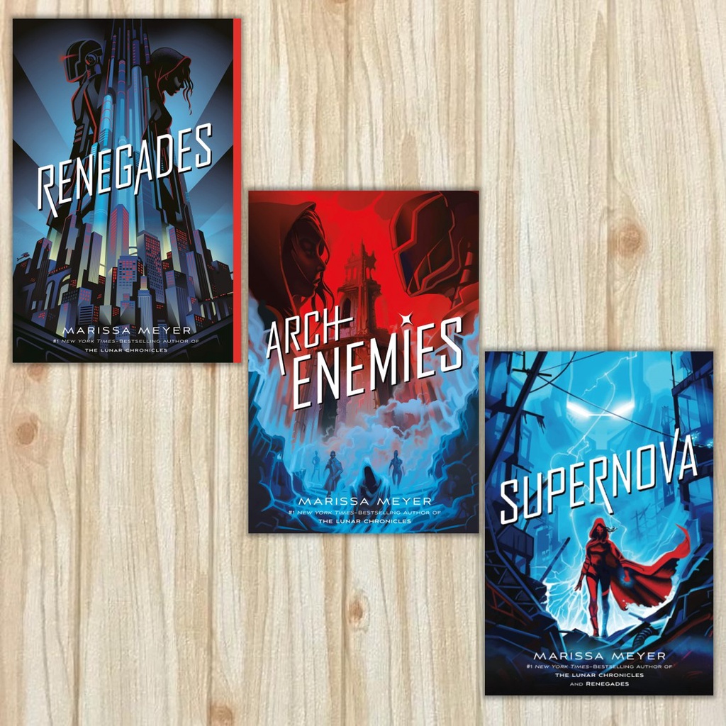 Renegades, Archenemies, Supernova - Marissa Meyer (English) - bagus.bookstore