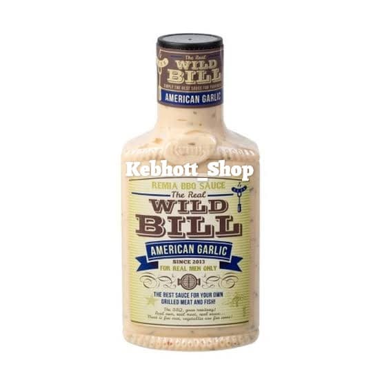 

Remia Bbq Sauce Wild Bill American Garlic | Barbeque | Barbecue