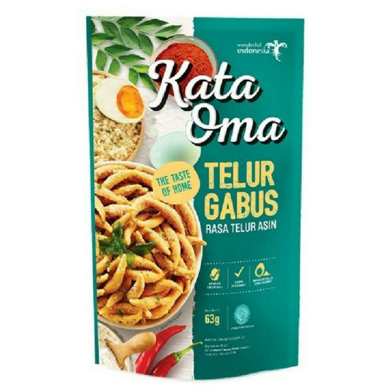 

kata oma telur gabus telur asin 63 gram