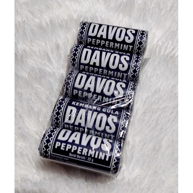 Davos Peppermint 22gr x 10 pcs