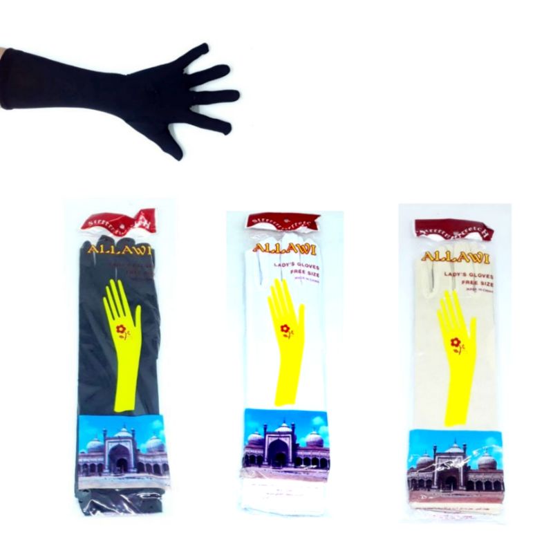 SARUNG TANGAN MUSLIMAH/SARUNG TANGAN WANITA PANJANG
