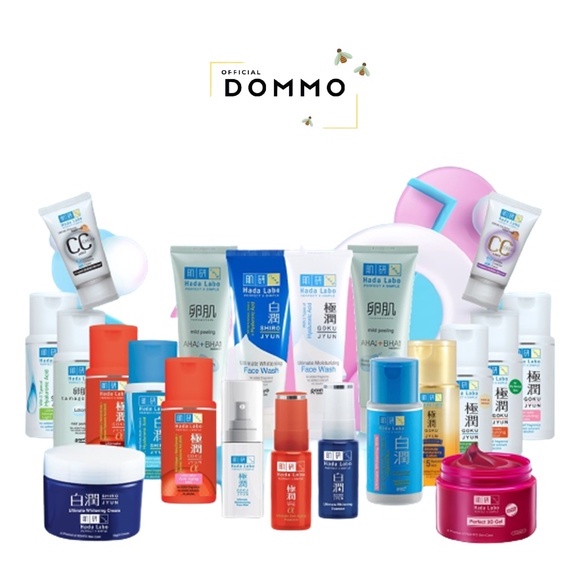 DOMMO - D8084 Hada Labo Hadalabo  Gokujyun Shirojyun Ultimate Moisturizer Alpha Tamagohada Face Wash