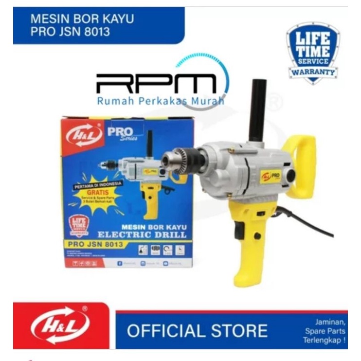 bor pesawat H&amp;L PRO 13m JSN 8013/mesin bor H&amp;L