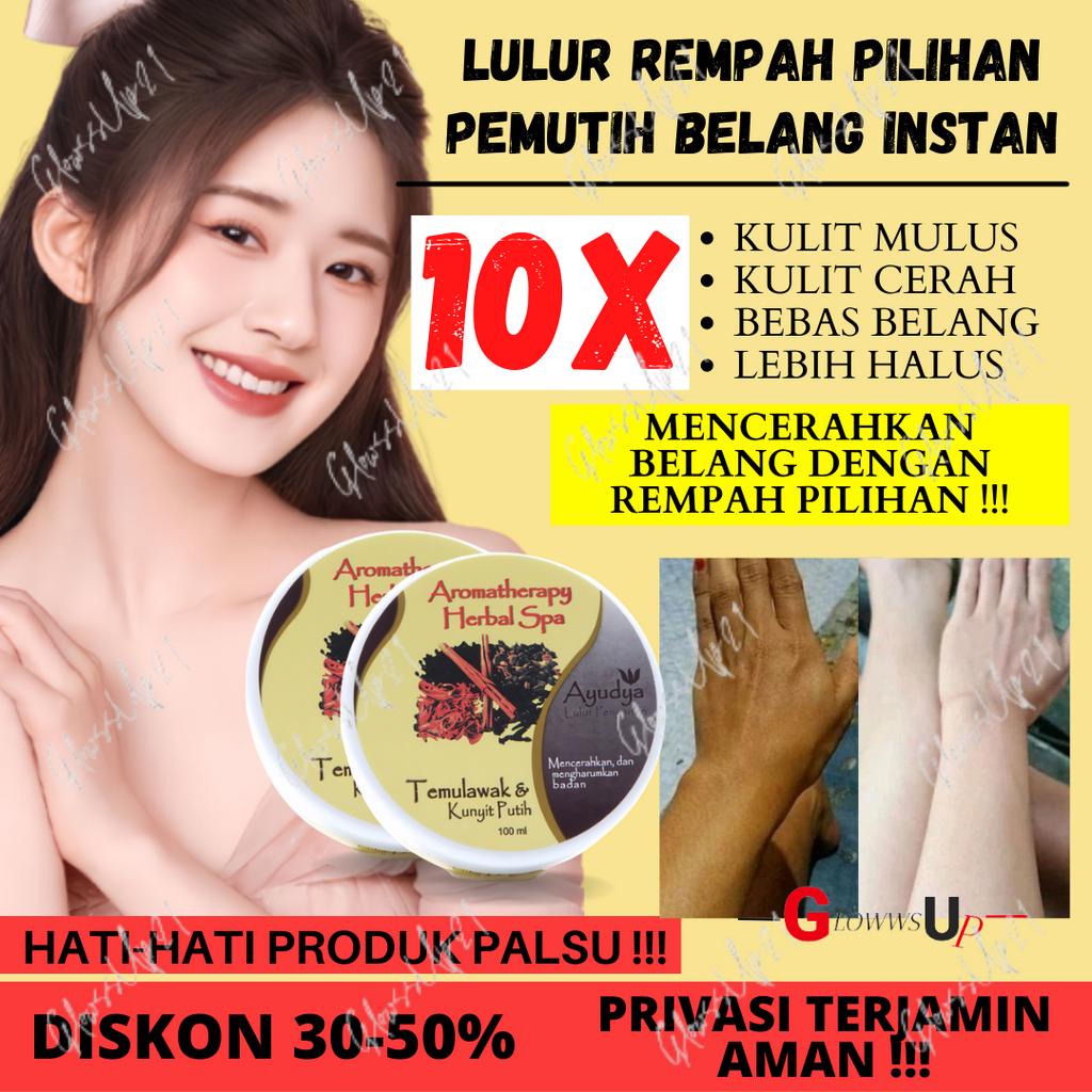 LULUR PEMUTIH BADAN PERMANEN SCRUB BADAN AYUDYA LULUR PENGANTIN 100GR AROMATHERAPY HERBAL SPA LULURAN PEMUTIH BADAN PERAWATAN TUBUH