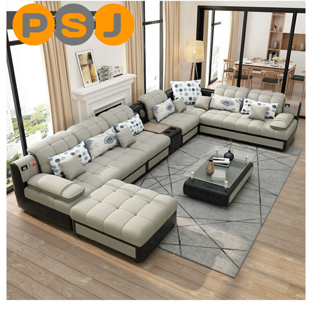 sofa letter u / sofa minimalis / sofa keluarga / sofa murah / sofa u