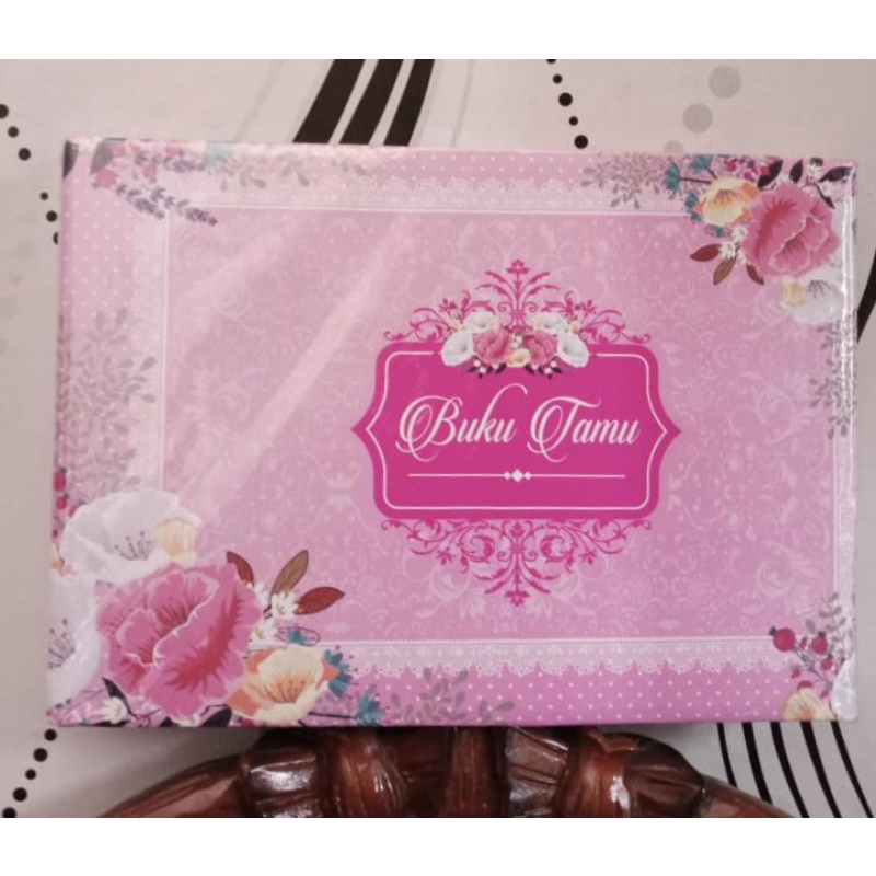 

buku tamu model batik dan lain lain ( 1 set isi 2 buku) RJ4