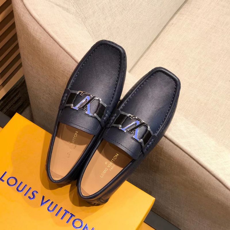 sepatu loafer lv pria vip mirror shoes men slip on cowok lou is vuitton