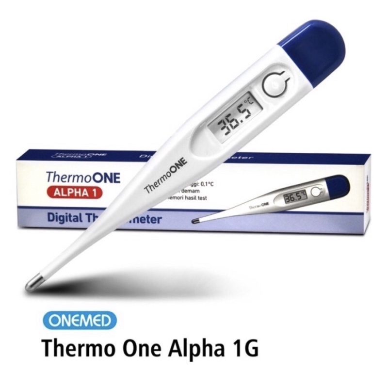 Termometer badan/ Thermometer digital one med alpha one 1 G/ALPHA  2