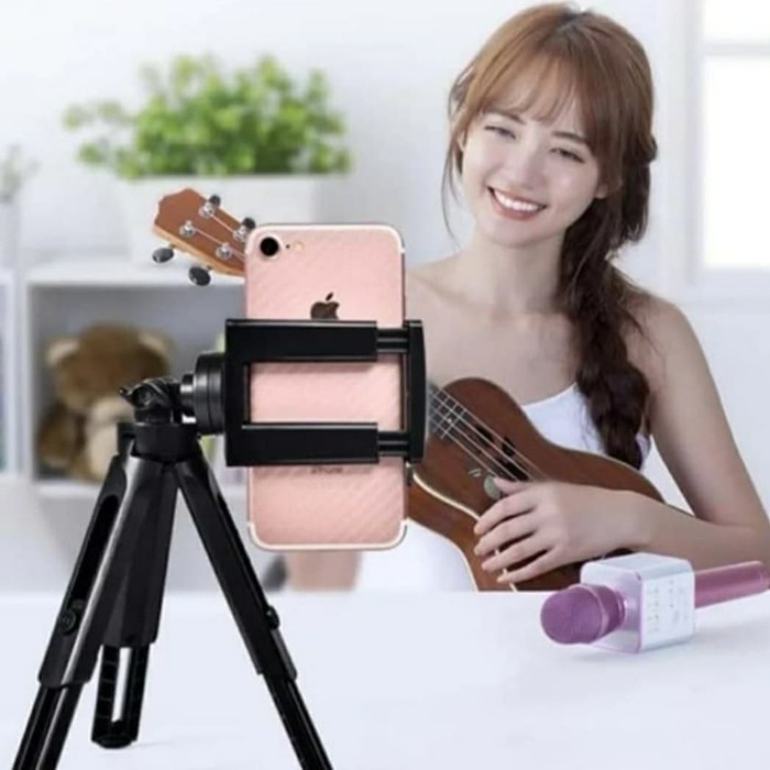 Tripod Support Mini + Holder U for Universal Smartphone Murah tripod mini serbaguna bisa panjang RL