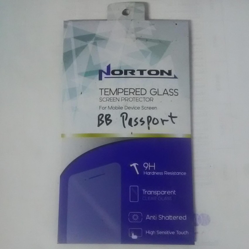 TG Temper Glass Blackberry Passport Tempered Glas BB Paspor