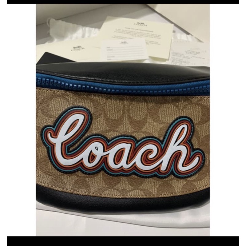 TAS WAISBTAG PRIA COWOK COACH LOGO ORIGINAL