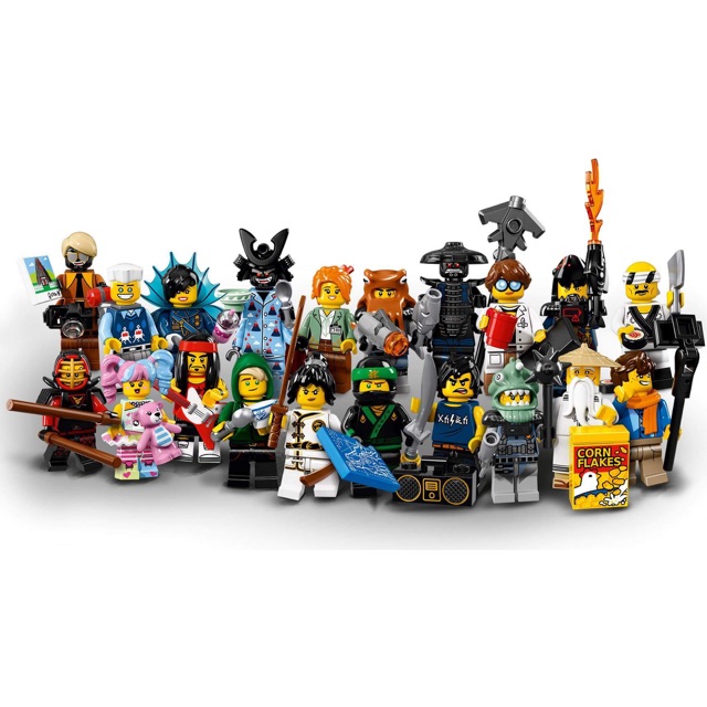 LEGO 71019 MINIFIGURES LEGO Minifigures - The LEGO NINJAGO Movie Series - Complete