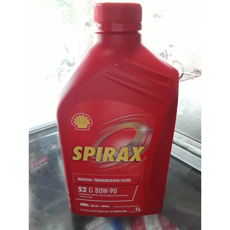 OLI SHELL SPIRAX MANUAL S2 OLI TRANSMISI MANUAL SHELL ORIGINAL KEMASAN 1 LITER