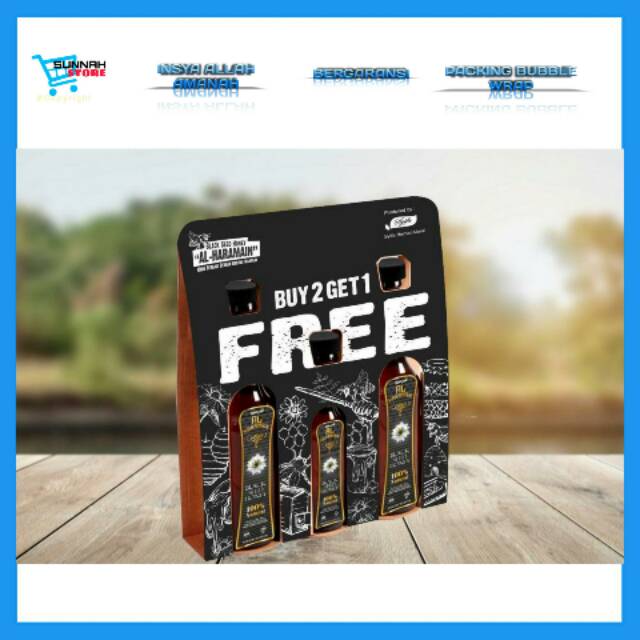 

[COD/PROMO] Madu Blackseed ( madu dari nektar bunga habbatussauda ) ,promo beli 2 500g gratis 1 125g