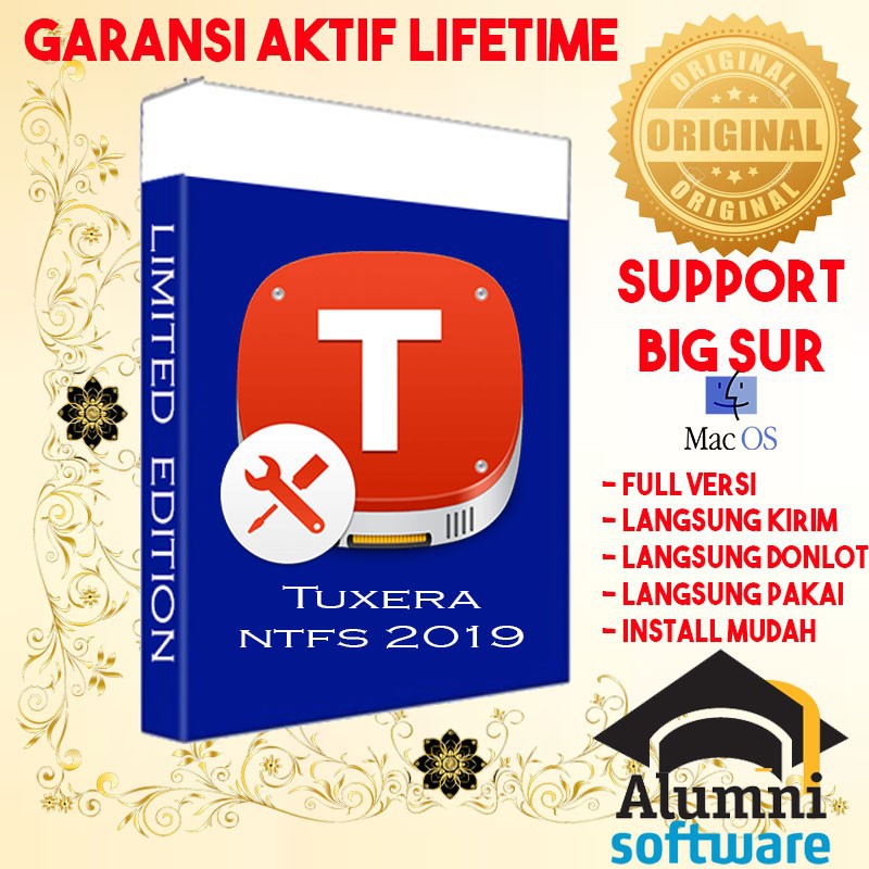 [FULL VERSION] Tuxera NTFS 2019 Mac BIG SUR - GARANSI AKTIVASI