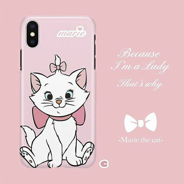 Casing softcase hardcase marie cat aristocats custom nama lucu imut