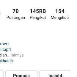 Akun instagram murah!100k followers asli Indonesia