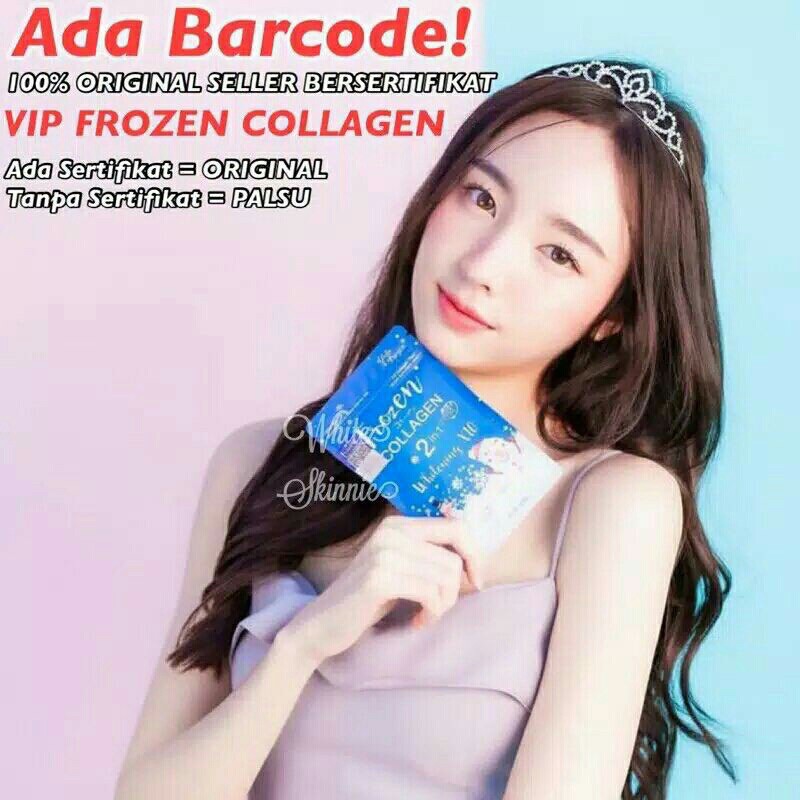 COLLAGEN 2 in 1 ( collagen frozen) isi 60 kapsul
