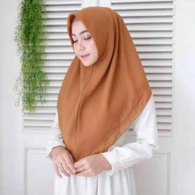 SEGITIGA INSTANT 2 LAYER | KERUDUNG INSTANT | HIJAB INSTANT