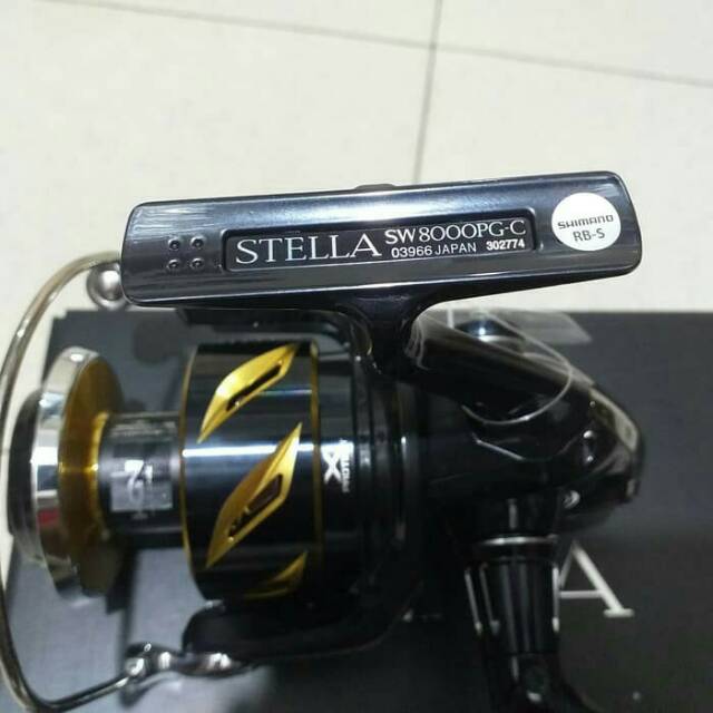 New Reel Shimano Stella SW 8000PG 2019